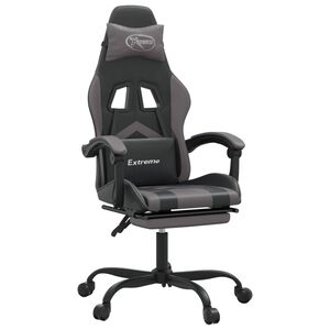vidaXL &Kappa;&alpha;&rho;έ&kappa;&lambda;&alpha; Gaming &Pi;&epsilon;&rho;&iota;&sigma;&tau;&rho;. &Upsilon;&pi;&omicron;&pi;ό&delta;&iota;&omicron; &Mu;&alpha;ύ&rho;&omicron;&&Gamma;&kappa;&rho;&iota; &Sigma;&upsilon;&nu;&theta;&epsilon;&tau;&iota;&kappa;ό &Delta;έ&rho;&mu;&alpha;