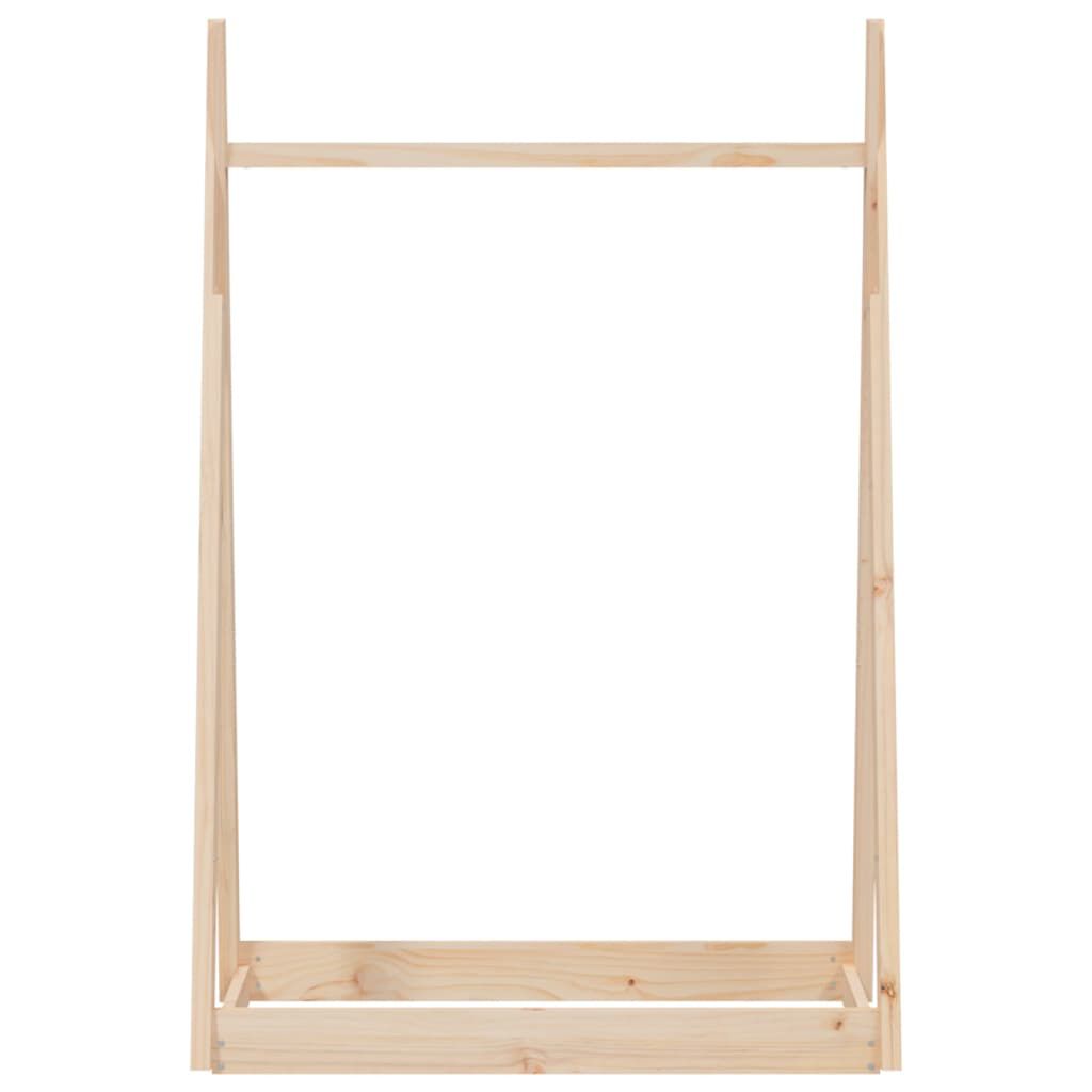 vidaXL Κρεμάστρα Ρούχων 100 x 45 x 150 εκ. από Μασίφ Ξύλο Πεύκου
