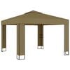 vidaXL &Kappa;&iota;ό&sigma;&kappa;&iota; &mu;&epsilon; &Delta;&iota;&pi;&lambda;ή &Omicron;&rho;&omicron;&phi;ή Taupe 3 x 3 x 2,7 &mu;. 180 &gamma;&rho;/&mu;&sup2;