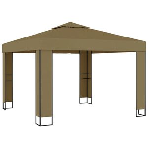 vidaXL &Kappa;&iota;ό&sigma;&kappa;&iota; &mu;&epsilon; &Delta;&iota;&pi;&lambda;ή &Omicron;&rho;&omicron;&phi;ή Taupe 3 x 3 x 2,7 &mu;. 180 &gamma;&rho;/&mu;&sup2;