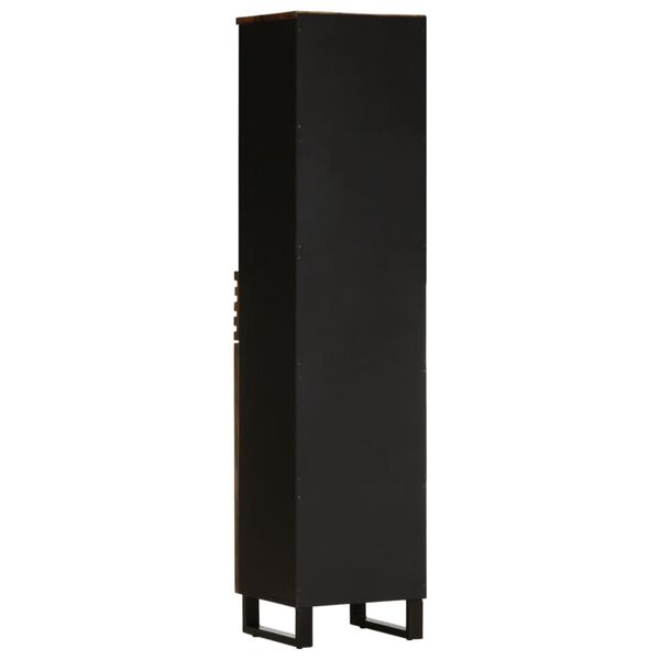 vidaXL Ντουλάπι 38x34x160 εκ. από Μασίφ Ξύλο Ακακίας