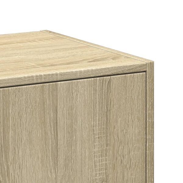 vidaXL Συρταριέρα Γενικής Χρήσης Sonoma Δρυς 30x41x144,5εκ Επεξ. Ξύλο