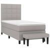 vidaXL &Kappa;&rho;&epsilon;&beta;ά&tau;&iota; Boxspring &mu;&epsilon; &Sigma;&tau;&rho;ώ&mu;&alpha; &Alpha;&nu;&omicron;&iota;&chi;&tau;ό &Gamma;&kappa;&rho;&iota; 90x190 &epsilon;&kappa;. &Upsilon;&phi;&alpha;&sigma;&mu;ά&tau;&iota;&nu;&omicron;