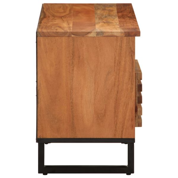 vidaXL Έπιπλο Τηλεόρασης 100x34x46 εκ. από Μασίφ Ξύλο Ακακίας