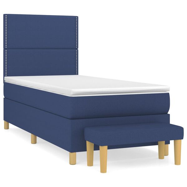 vidaXL &Kappa;&rho;&epsilon;&beta;ά&tau;&iota; Boxspring &mu;&epsilon; &Sigma;&tau;&rho;ώ&mu;&alpha; &Mu;&pi;&lambda;&epsilon; 80x200 &epsilon;&kappa;. &Upsilon;&phi;&alpha;&sigma;&mu;ά&tau;&iota;&nu;&omicron;