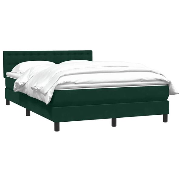 vidaXL &Kappa;&rho;&epsilon;&beta;ά&tau;&iota; Boxspring &mu;&epsilon; &Sigma;&tau;&rho;ώ&mu;&alpha; &Sigma;&kappa;&omicron;ύ&rho;&omicron; &Pi;&rho;ά&sigma;&iota;&nu;&omicron; 160x210&epsilon;&kappa;. &Beta;&epsilon;&lambda;&omicron;ύ&delta;&iota;&nu;&omicron;