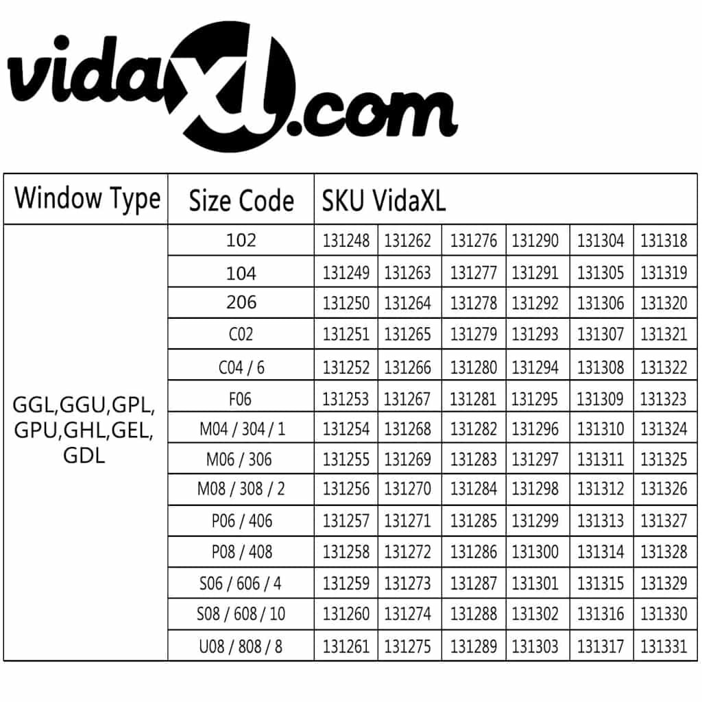vidaXL Στόρι Ρόλερ Συσκότισης (Blackout) Μαύρο 206