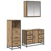vidaXL &Sigma;&epsilon;&tau; &Epsilon;&pi;ί&pi;&lambda;&omega;&nu; &Mu;&pi;ά&nu;&iota;&omicron;&upsilon; 3 &tau;&mu;&chi;. Artisan Oak 80 x 33 x 60 &epsilon;&kappa;