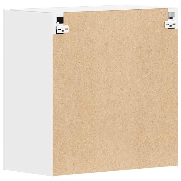 vidaXL Κρεμαστό Ντουλάπι "Lyon" Λευκό 60x31x60 εκ. από Τεχνητό Ξύλο
