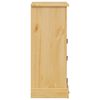 vidaXL Ντουλάπι Μπάνιου Corona 70x33x80 εκ. από Μασίφ Ξύλο Πεύκου