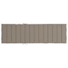 vidaXL Μαξιλάρι Ξαπλώστρας Taupe 200 x 60 x 3εκ. από Ύφασμα Oxford