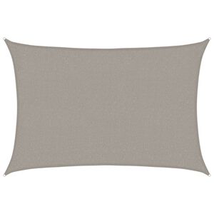 vidaXL Πανί Σκίασης Ορθογώνιο Αν. Γκρι 2x2,5 μ. HDPE 160 γρ./μ²