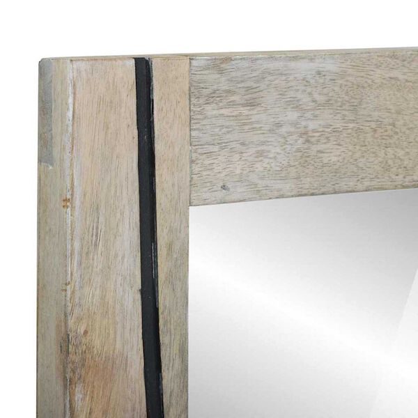 vidaXL Καθρέφτης Μπάνιου με καθρέφτη Καφέ 50 x 2.5 x 70 εκ