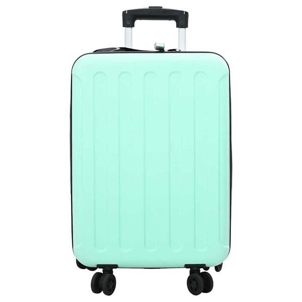 vidaXL Βαλίτσα Πράσινο της μέντας 34 x 23 x 55.5 εκ. ΑΒΣ Πλαστικό