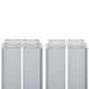 vidaXL Σκίαστρο Πλαϊνό Συρόμενο Ανθρακί 120 x 600 εκ.