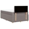 vidaXL &Kappa;&rho;&epsilon;&beta;ά&tau;&iota; Boxspring &mu;&epsilon; &Sigma;&tau;&rho;ώ&mu;&alpha; Taupe 120x200 &epsilon;&kappa;. &Upsilon;&phi;&alpha;&sigma;&mu;ά&tau;&iota;&nu;&omicron;