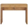 vidaXL Τραπέζι Κονσόλα 100 x 35 x 75 εκ. από Μασίφ Ξύλο Teak
