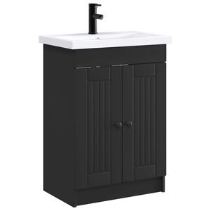 vidaXL &Sigma;&epsilon;&tau; &Epsilon;&pi;ί&pi;&lambda;&omega;&nu; &Mu;&pi;ά&nu;&iota;&omicron;&upsilon; &Mu;&alpha;ύ&rho;&omicron; 56 x 37,5 x 81 &epsilon;&kappa; &Epsilon;&pi;&epsilon;&xi;&epsilon;&rho;&gamma;&alpha;&sigma;&mu;έ&nu;&omicron; &Xi;ύ&lambda;&omicron;
