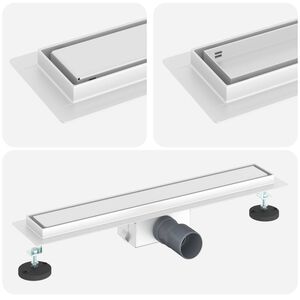 vidaXL 2 &sigma;&epsilon; 1 &epsilon;&kappa;&rho;&omicron;ή &nu;&tau;&omicron;&upsilon;&sigmaf; &Alpha;&sigma;&eta;&mu;ί 60 cm &Alpha;&nu;&omicron;&xi;&epsilon;ί&delta;&omega;&tau;&omicron; &Alpha;&tau;&sigma;ά&lambda;&iota; 304