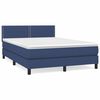 vidaXL &Kappa;&rho;&epsilon;&beta;ά&tau;&iota; Boxspring &mu;&epsilon; &Sigma;&tau;&rho;ώ&mu;&alpha; &Mu;&pi;&lambda;&epsilon; 140x190 &epsilon;&kappa;. &Upsilon;&phi;&alpha;&sigma;&mu;ά&tau;&iota;&nu;&omicron;