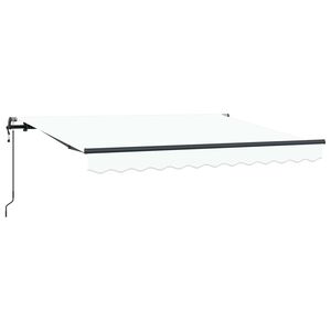 vidaXL &Alpha;&nu;&alpha;&delta;&iota;&pi;&lambda;&omicron;ύ&mu;&epsilon;&nu;&eta; &tau;έ&nu;&tau;&alpha; &Lambda;&epsilon;&upsilon;&kappa;ό 350 x 200 cm ύ&phi;&alpha;&sigma;&mu;&alpha;