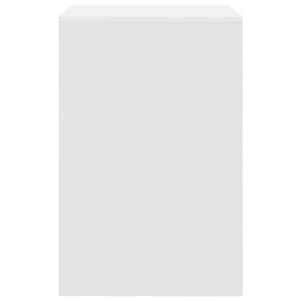 vidaXL Γραφείο Λευκό 60 x 50 x 76 εκ. Επεξεργασμένο ξύλο