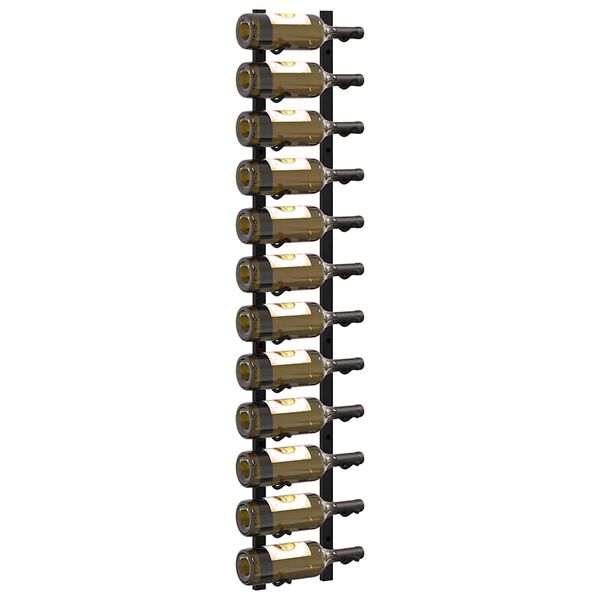 vidaXL &Beta;ά&sigma;&eta; &Kappa;&rho;&alpha;&sigma;&iota;ώ&nu; &Tau;&omicron;ί&chi;&omicron;&upsilon; &gamma;&iota;&alpha; 12 &Phi;&iota;ά&lambda;&epsilon;&sigmaf; &Mu;&alpha;ύ&rho;&eta; &Sigma;&iota;&delta;&epsilon;&rho;έ&nu;&iota;&alpha;