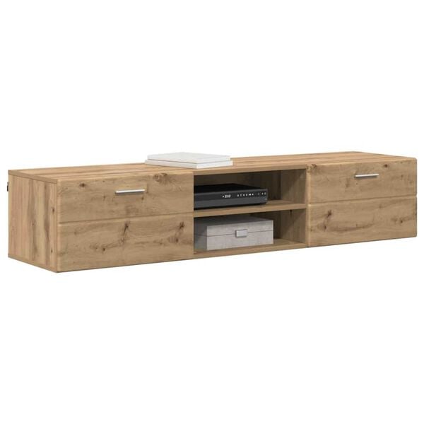 vidaXL Ντουλάπι TV artisan δρυς 150 x 39 x 30 εκ Επεξεργασμένο ξύλο