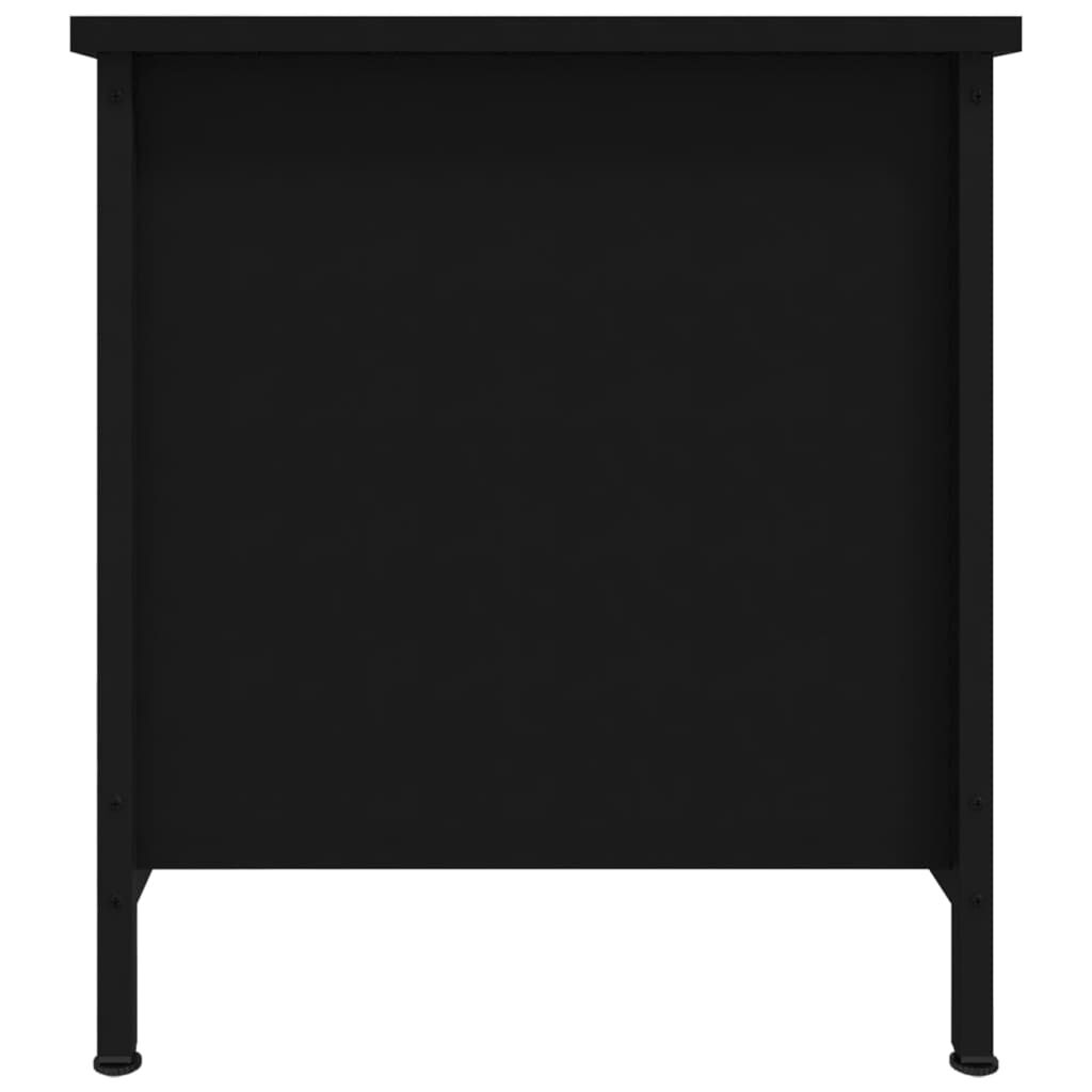 vidaXL Έπιπλο Τηλεόρασης Μαύρο 100 x 40 x 45 εκ. Επεξεργασμένο Ξύλο