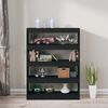 vidaXL Βιβλιοθήκη/Διαχωριστικό Χώρου Μαύρο 100x30x135 εκ.