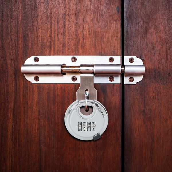 vidaXL &Kappa;&lambda;&epsilon;&iota;&delta;ώ&mu;&alpha;&tau;&alpha; Discus &mu;&epsilon; &Kappa;&lambda;&epsilon;&iota;&delta;&iota;ά 6 pcs &Alpha;&sigma;&eta;&mu;ί 7 x 2,3 x 7 &epsilon;&kappa;