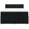 vidaXL &Kappa;&rho;&epsilon;&beta;ά&tau;&iota; Boxspring &mu;&epsilon; &Sigma;&tau;&rho;ώ&mu;&alpha; &Mu;&alpha;ύ&rho;&omicron; 140x190 &epsilon;&kappa;. &Upsilon;&phi;&alpha;&sigma;&mu;ά&tau;&iota;&nu;&omicron;