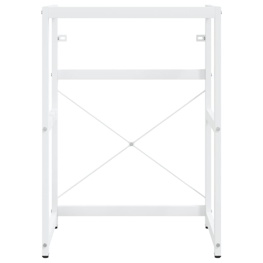 vidaXL Έπιπλο Μπάνιου Λευκό 59 x 38 x 83 εκ. Σιδερένιο