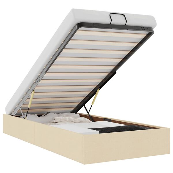 vidaXL &Omicron;&theta;&omega;&mu;&alpha;&nu;&iota;&kappa;ό &pi;&lambda;&alpha;ί&sigma;&iota;&omicron; &kappa;&rho;&epsilon;&beta;&alpha;&tau;&iota;&omicron;ύ &chi;&omega;&rho;ί&sigmaf; &sigma;&tau;&rho;ώ&mu;&alpha; &Kappa;&rho;έ&mu;&alpha; 90x190 cm Ύ&phi;&alpha;&sigma;&mu;&alpha;