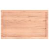 vidaXL Επιφ Τραπεζιού Αν Καφέ 100x60x(2-6)εκ. Επεξ. Μασίφ Ξύλο Δρυός