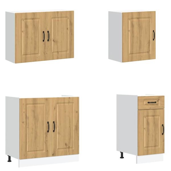 vidaXL &Sigma;&epsilon;&tau; &Nu;&tau;&omicron;&upsilon;&lambda;ά&pi;&iota;&alpha; &Kappa;&omicron;&upsilon;&zeta;ί&nu;&alpha;&sigmaf; 7 &Tau;&epsilon;&mu;&alpha;&chi;ί&omega;&nu; Kalmar &Epsilon;&pi;&epsilon;&xi;&epsilon;&rho;&gamma;&alpha;&sigma;&mu;έ&nu;&omicron; &Xi;ύ&lambda;&omicron;