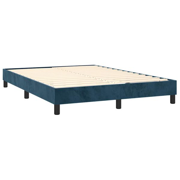 vidaXL &Kappa;&rho;&epsilon;&beta;ά&tau;&iota; Boxspring &mu;&epsilon; &Sigma;&tau;&rho;ώ&mu;&alpha; &Sigma;&kappa;&omicron;ύ&rho;&omicron; &Mu;&pi;&lambda;&epsilon; 140x190 &epsilon;&kappa;. &Beta;&epsilon;&lambda;&omicron;ύ&delta;&iota;&nu;&omicron;