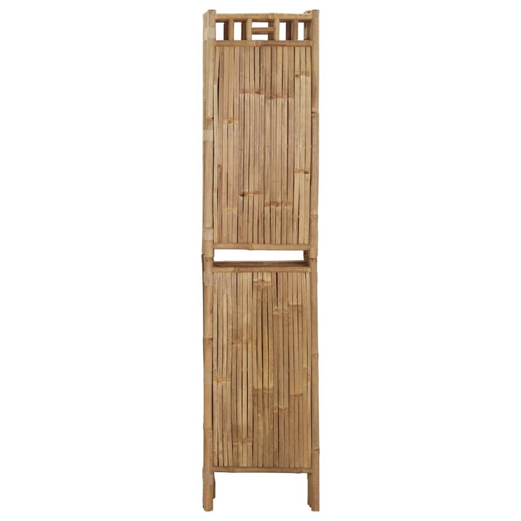 vidaXL Διαχωριστικό Δωματίου με 5 Πάνελ 200 x 180 εκ. από Μπαμπού