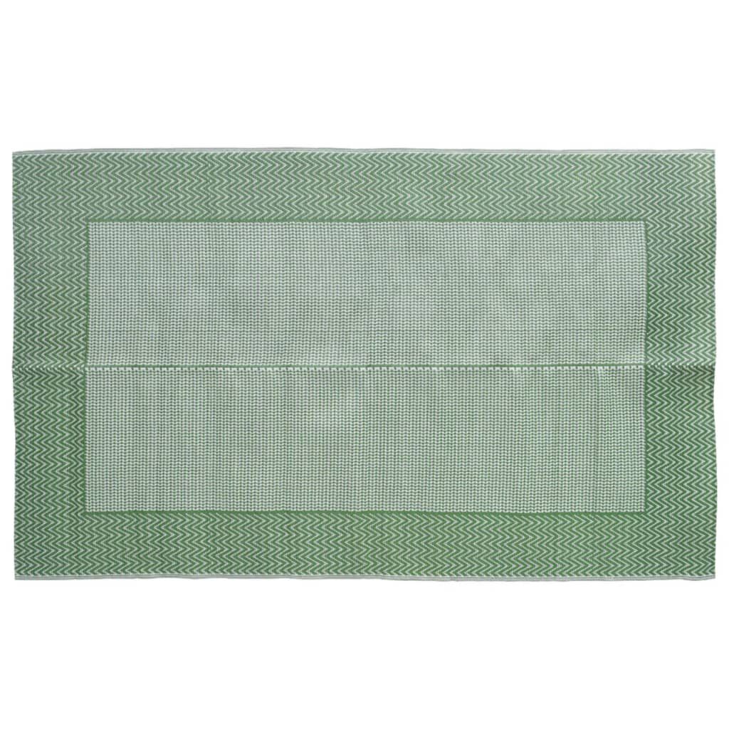 vidaXL Χαλί εξωτερικού χώρου ARAKIL Πράσινο 120x180 cm PP