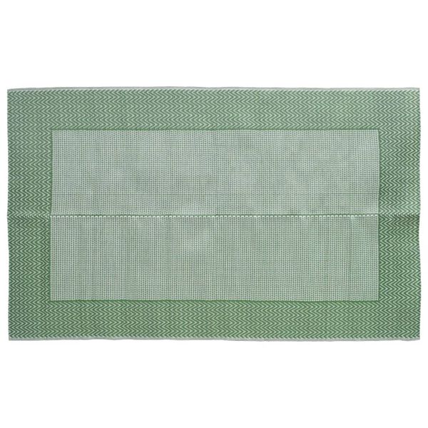 vidaXL Χαλί εξωτερικού χώρου ARAKIL Πράσινο 120x180 cm PP