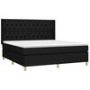 vidaXL &Kappa;&rho;&epsilon;&beta;ά&tau;&iota; Boxspring &mu;&epsilon; &Sigma;&tau;&rho;ώ&mu;&alpha; & LED &Mu;&alpha;ύ&rho;&omicron; 160x200 &epsilon;&kappa;. &Upsilon;&phi;&alpha;&sigma;&mu;ά&tau;&iota;&nu;&omicron;