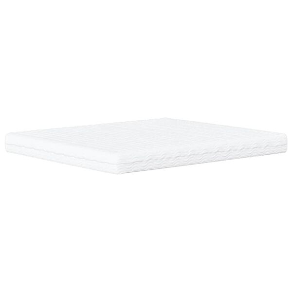 vidaXL Κρεβάτι με Στρώμα Μαύρο 180x200 εκ. από Συνθετικό δέρμα