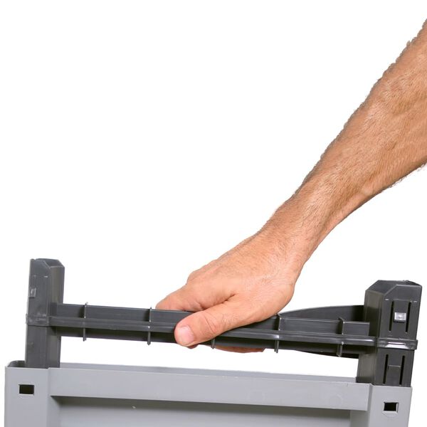 vidaXL Πλαστικό Ντουλάπι 65 x 45 x 181 εκ.