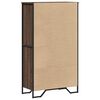 vidaXL Ντουλάπι Καφέ Δρυς 79,5x35,5x137,5 εκ. Επεξεργασμένο Ξύλο