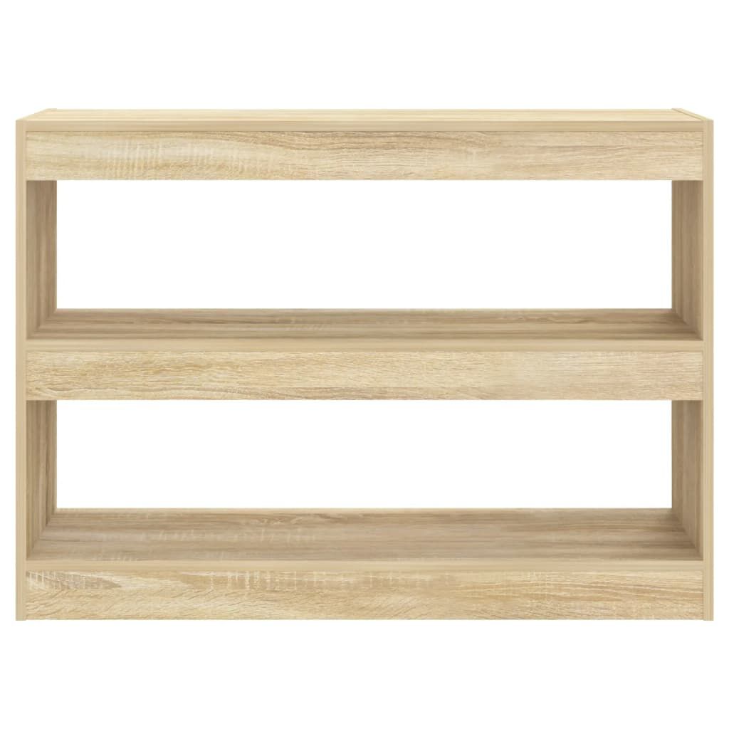 vidaXL Βιβλιοθήκη/Διαχωριστικό Χώρου Sonoma Δρυς 100 x 30 x 72 εκ.