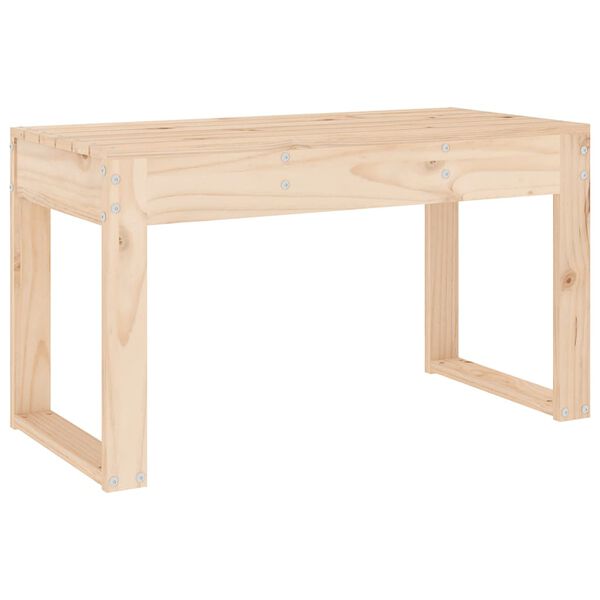vidaXL Παγκάκι Κήπου 80 x 38 x 45 εκ. από Μασίφ Ξύλο Πεύκου