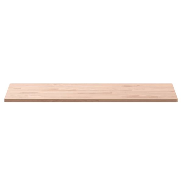 vidaXL Επιφάνεια Τραπεζιού Ορθογώνια 80x40x1,5 εκ. Μασίφ Ξύλο Οξιάς