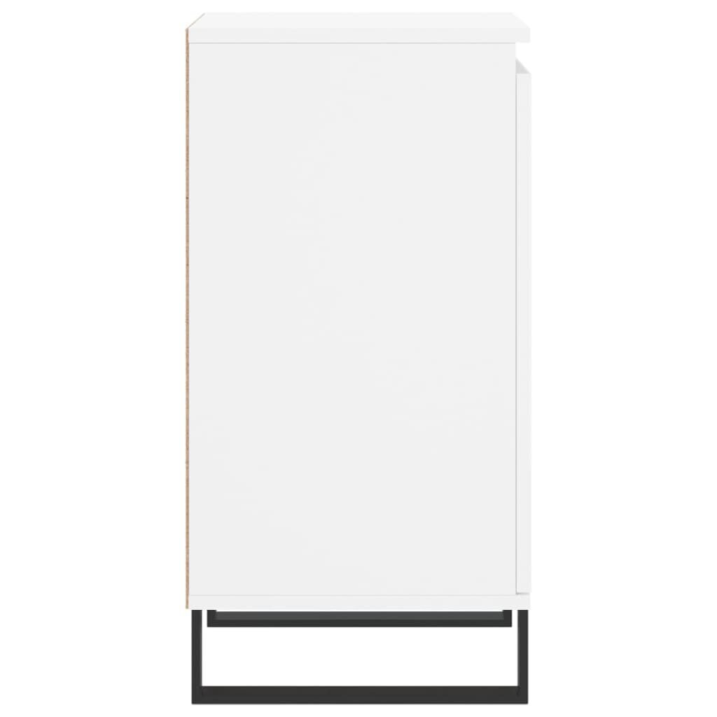 vidaXL Ντουλάπια 2 τεμ. Λευκά 40 x 35 x 70 εκ. από Επεξεργασμένο Ξύλο