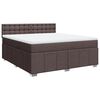 vidaXL &Kappa;&rho;&epsilon;&beta;ά&tau;&iota; Boxspring &mu;&epsilon; &Sigma;&tau;&rho;ώ&mu;&alpha; &Sigma;&kappa;&omicron;ύ&rho;&omicron; &Kappa;&alpha;&phi;έ 180x200 &epsilon;&kappa; &Upsilon;&phi;&alpha;&sigma;&mu;ά&tau;&iota;&nu;&omicron;