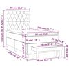 vidaXL &Kappa;&rho;&epsilon;&beta;ά&tau;&iota; Boxspring &mu;&epsilon; &Sigma;&tau;&rho;ώ&mu;&alpha; &Mu;&alpha;ύ&rho;&omicron; 80 x 200 &epsilon;&kappa;. &Beta;&epsilon;&lambda;&omicron;ύ&delta;&iota;&nu;&omicron;